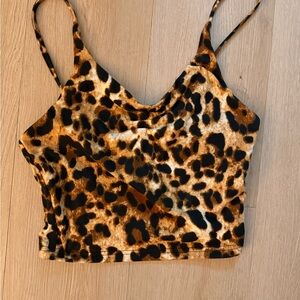 Leopard Print Women's Cami Top